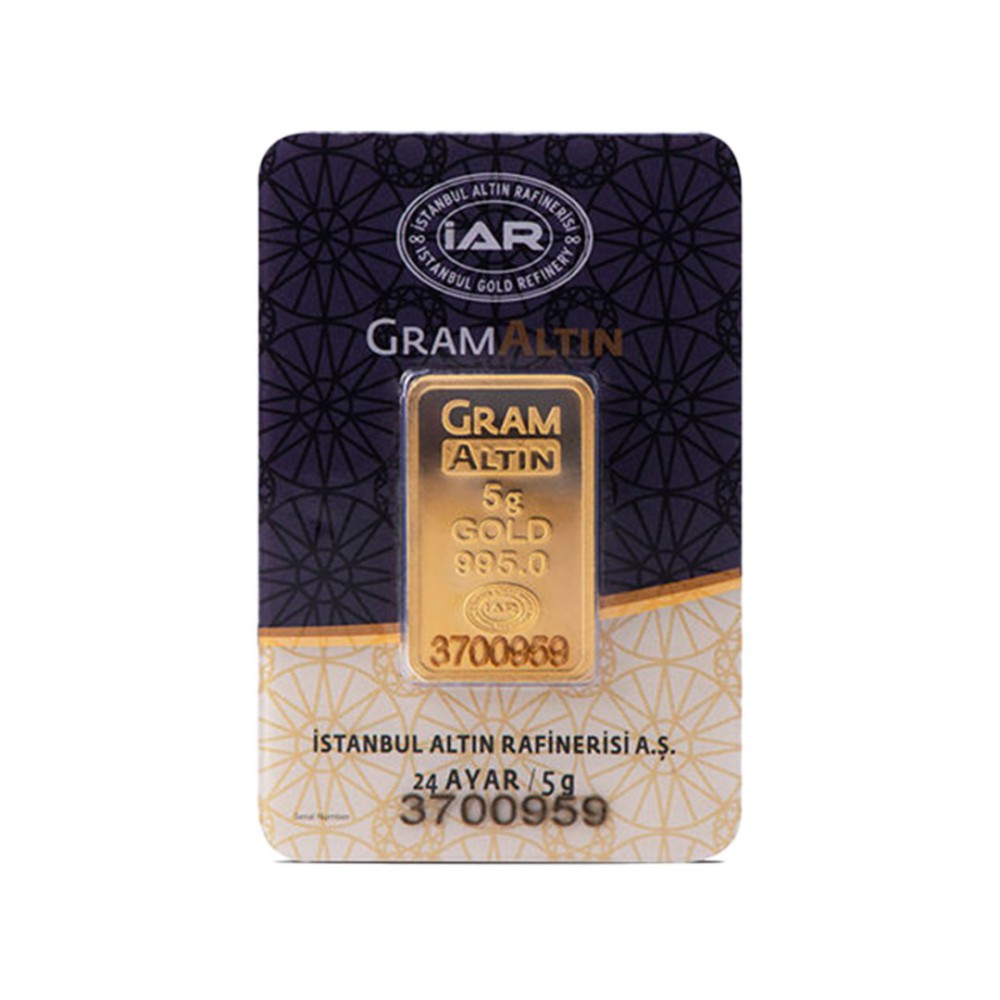IAR 5 Gram Altın 24 Ayar