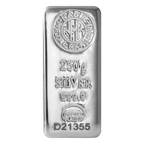 250 Gr NadirGold Gümüş Külçe